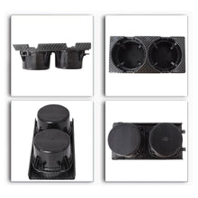 Load image into Gallery viewer, Carbon Fiber Center Console Drink Cup Holder Box Storage For BMW 3 E46 325i Lab Work Auto