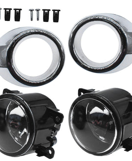 Clear Lens Driving Fog Lights Bumper Lamps+Bulbs For 2012 2013 2014 Ford Focus
