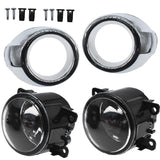 Clear Lens Driving Fog Lights Bumper Lamps+Bulbs For 2012 2013 2014 Ford Focus
