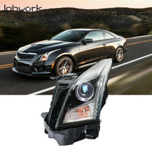 Load image into Gallery viewer, Clear Lens Halogen Projector Headlight Fit For 2013-2018 Cadillac ATS Left Side Lab Work Auto