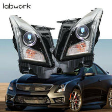 Load image into Gallery viewer, Clear Lens Halogen Projector Headlight Fit For 2013-2018 Cadillac ATS Right&amp;Left Lab Work Auto