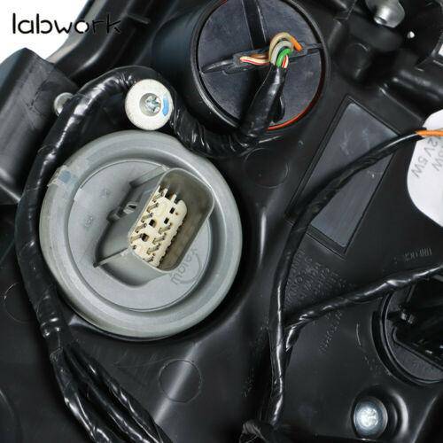 Clear Lens Halogen Projector Headlight Fit For 2013-2018 Cadillac ATS Right&Left Lab Work Auto