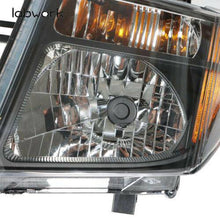 Load image into Gallery viewer, Clear Lens Headlight Black For 2005-07/08 Nissan Pathfinder/Frontier RH &amp; LH Lab Work Auto