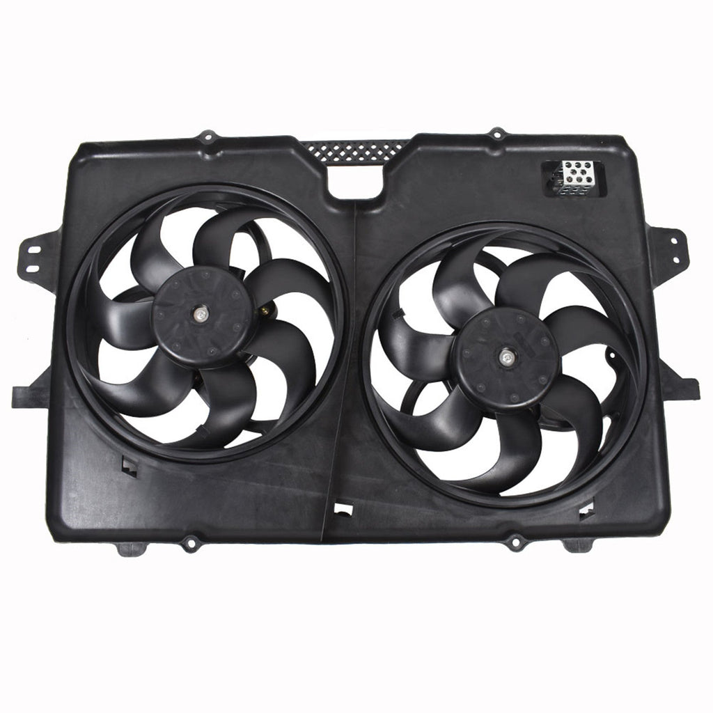 Cooling Fan Assembly For 08-11 Mercury Mariner Engine Dual Fan Type FO3115176 Lab Work Auto