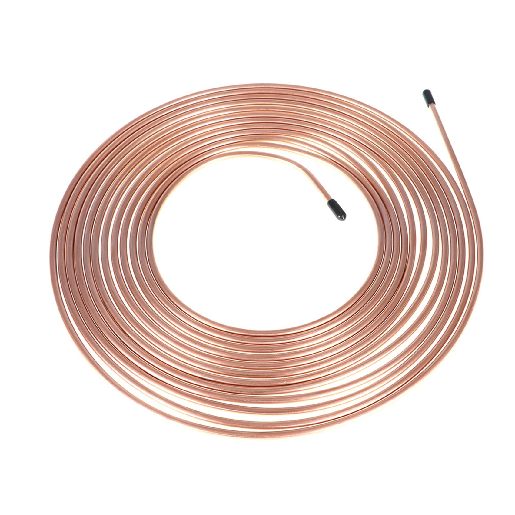 Copper coated Brake Line Tubing Kit 25 ft 3/16" Lab Work Auto 
