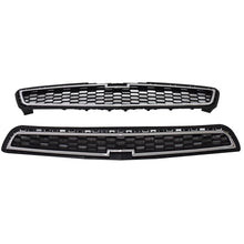 Load image into Gallery viewer, Front Bumper Upper &amp; Lower Grille Set ABS Chrome Grill Fit For 2013 Chevy Malibu