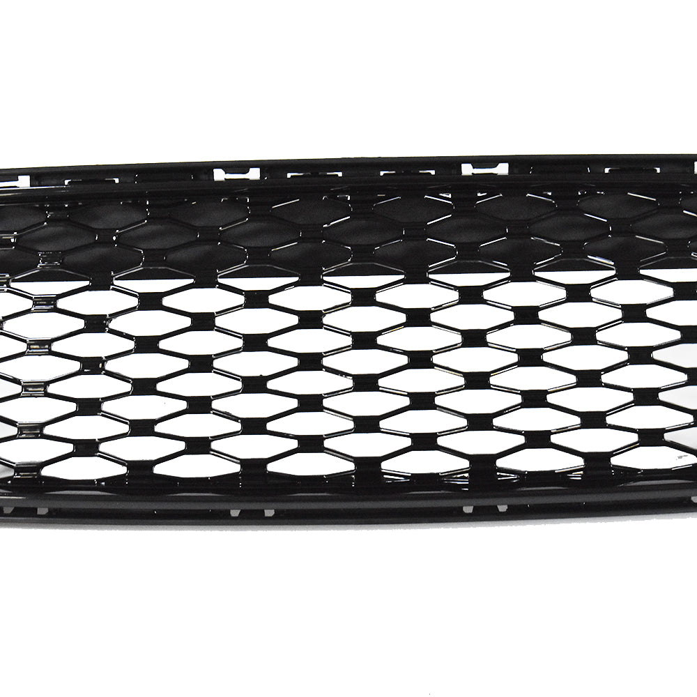 Labwork Front Grill Trim Grille For 2017-2018 Ford Fusion Honeycomb Gloss Black