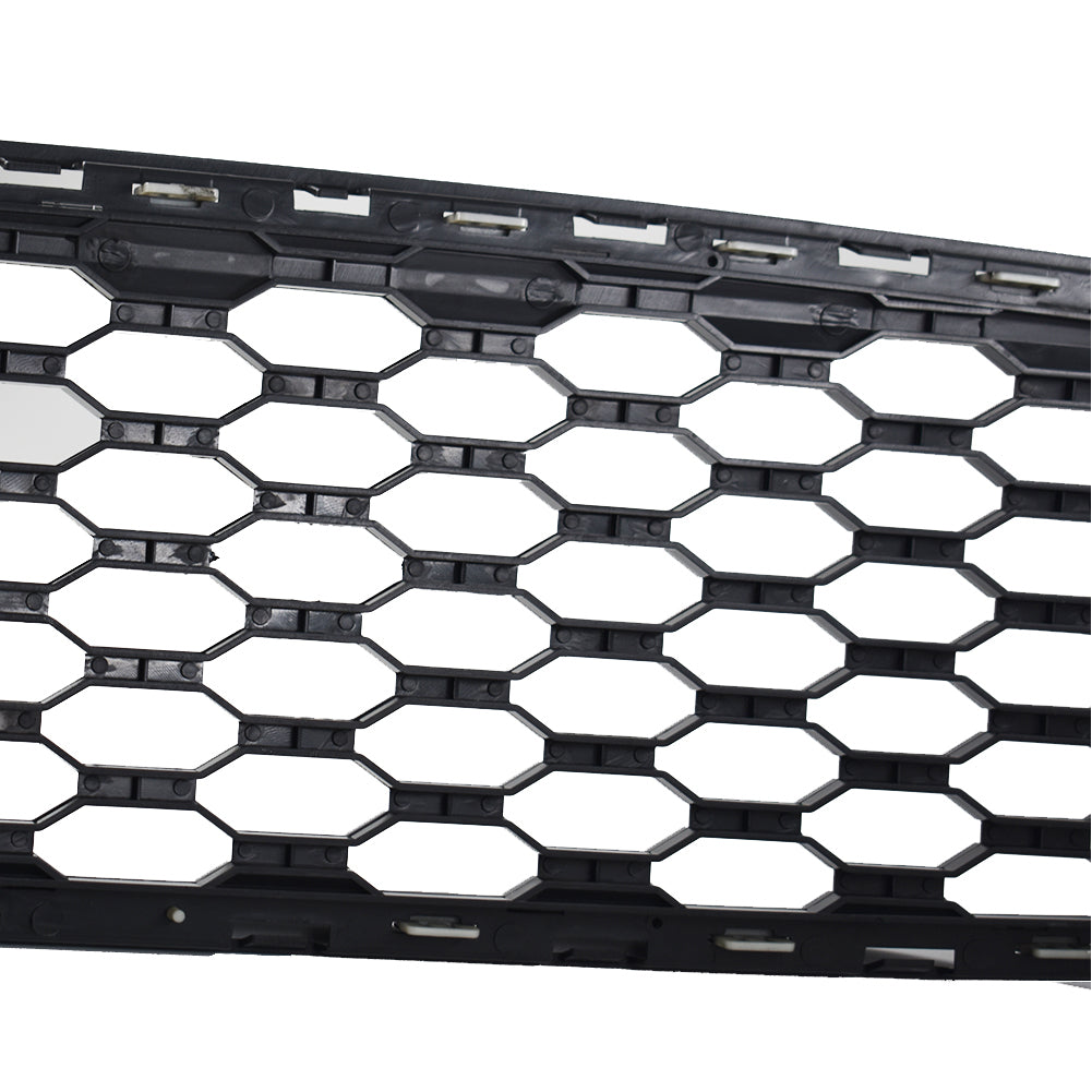 Labwork Honeycomb Front Bumper Mesh Grill Grille for 2013-2016 Ford Fusion Gloss Black