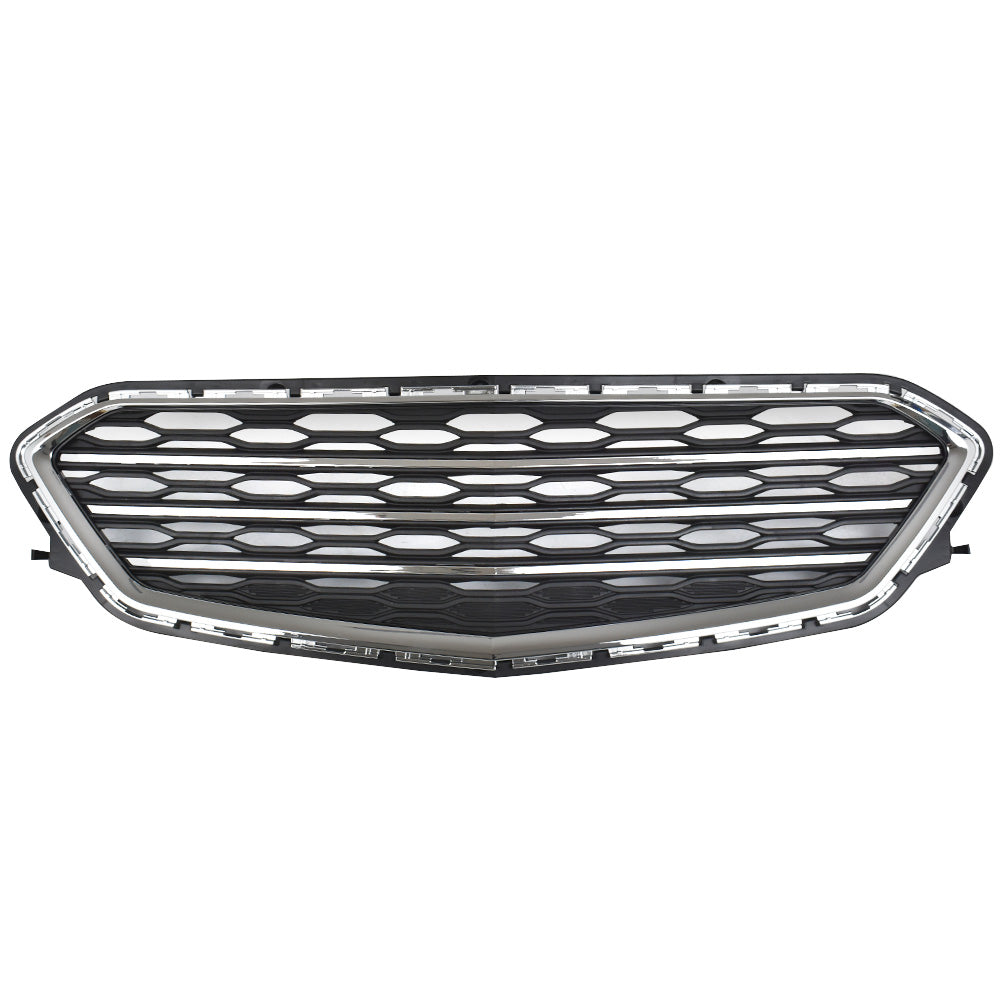 Labwork Front Lower Grille Chrome For 2016 2017 Chevrolet Equinox LS Sport Utility