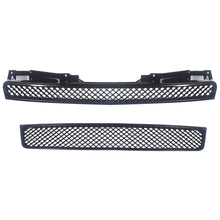 Load image into Gallery viewer, Front Bumper Grille For 2007-2014 Tahoe/Suburban/Avalanche Black Plastic Mesh