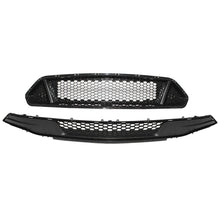 Load image into Gallery viewer, Front Bumper Upper Lower Grill Honeycomb ABS Grille For 2018-2019 Ford Mustang