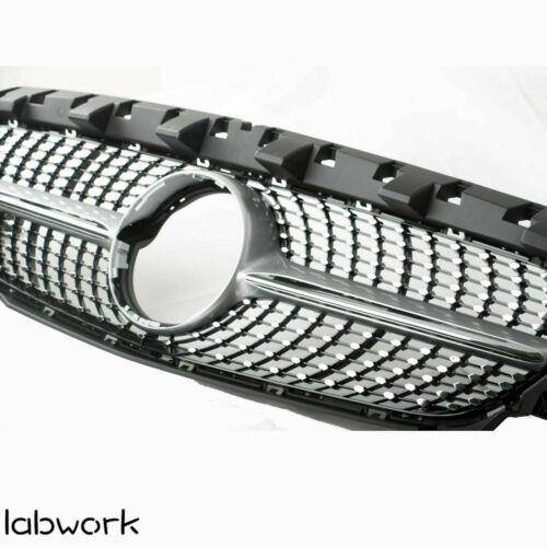 Diamond star grille grill For Mercedes Benz R117 W117 CLA250 2013-2016 Silver US Lab Work Auto