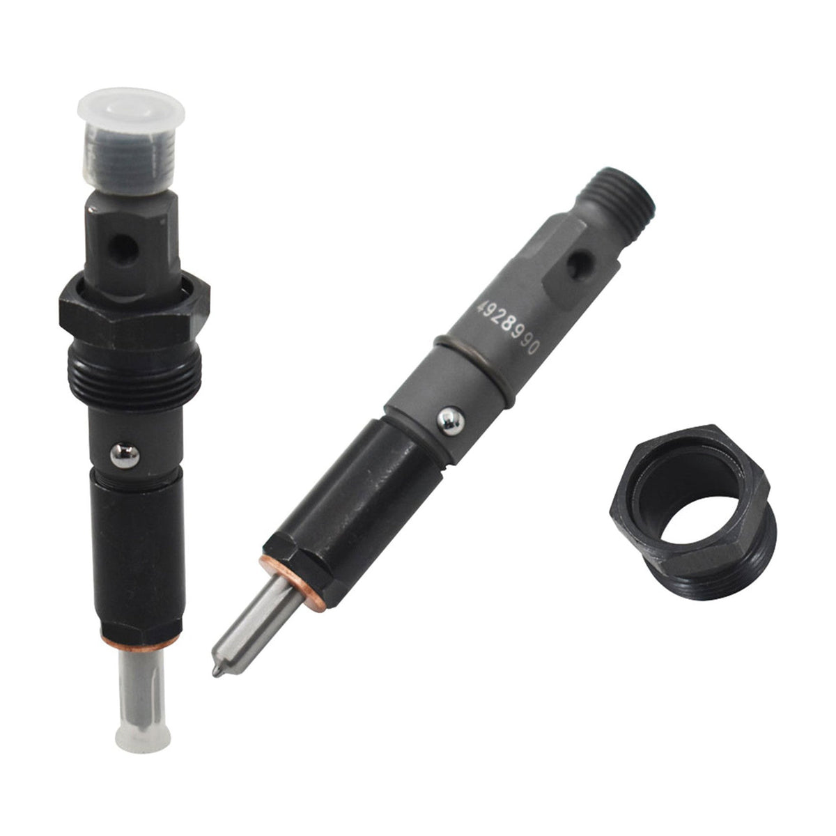 Diesel Fuel Injector 40-60 HP M14 145 6*14 Set for 94-98 Dodge 5.9L Cummins New Lab Work Auto