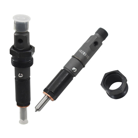 Diesel Fuel Injector 40-60 HP M14 145 6*14 Set for 94-98 Dodge 5.9L Cummins New Lab Work Auto