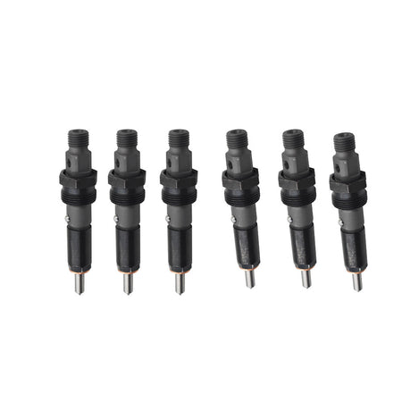 Diesel Fuel Injector 40-60 HP M14 145 6*14 Set for 94-98 Dodge 5.9L Cummins New Lab Work Auto