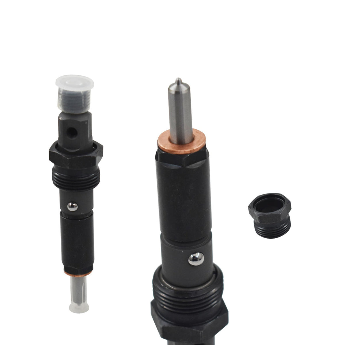 Diesel Fuel Injector 40-60 HP M14 145 6*14 Set for 94-98 Dodge 5.9L Cummins New Lab Work Auto