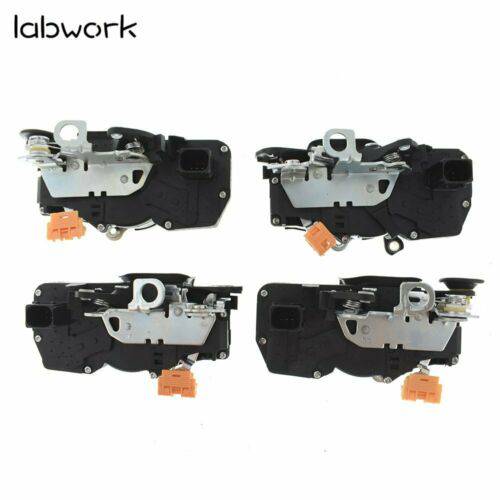 Door Lock Actuators Front Rear Left Right For Chevy Impala 2006-2011 2008 Lab Work Auto