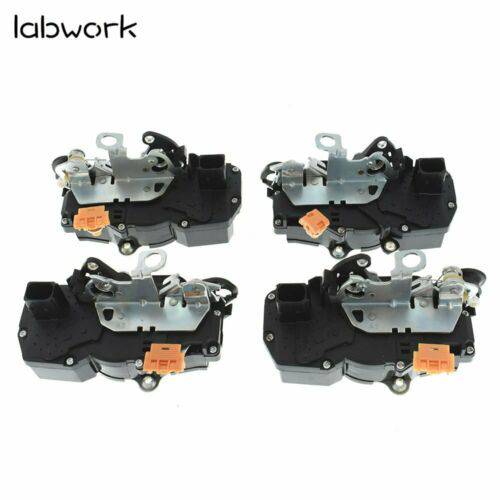 Door Lock Actuators Front Rear Left Right For Chevy Impala 2006-2011 2008 Lab Work Auto