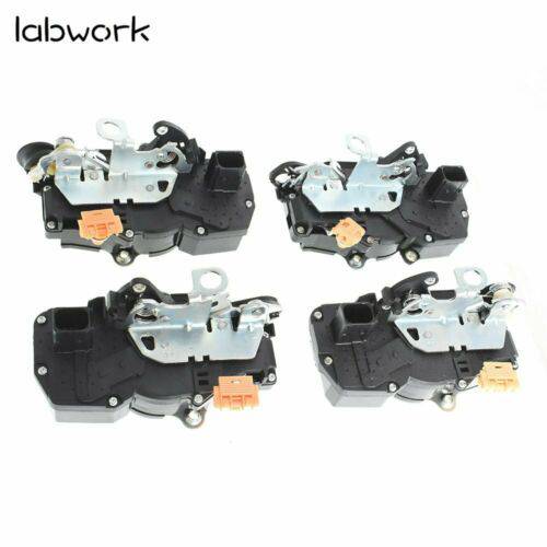Door Lock Actuators Front Rear Left Right For Chevy Impala 2006-2011 2008 Lab Work Auto