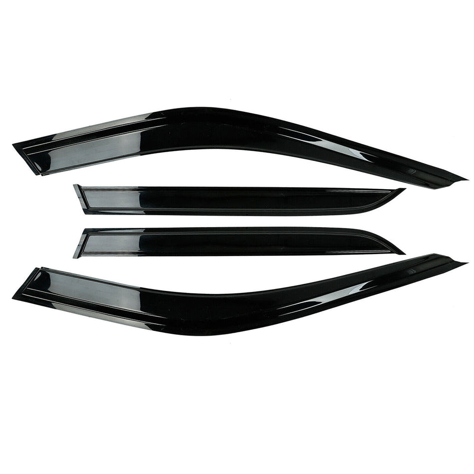 Door Window Visor Rain Guard Wind Shield for Ford Explorer 2011-2019 US Lab Work Auto