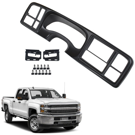 Double DIN Full-Size Truck Dash DP-3002B Fit For 1999-2002 Silverado Sierra + GM Lab Work Auto
