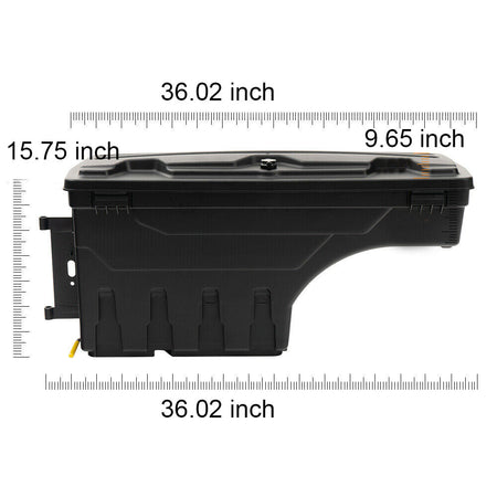 Driver LEFT Side Truck Bed Swing Case Storage Box For 2007-2020 TOYOTA TUNDRA Lab Work Auto