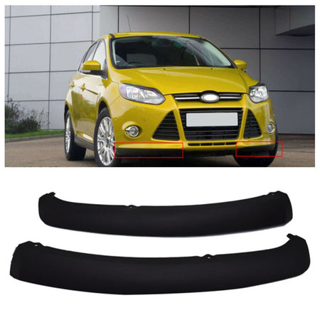 Driver's Side Left Front Bumper Valance Air Deflector fit for 2012-2014 Ford Focus Lab Work Auto