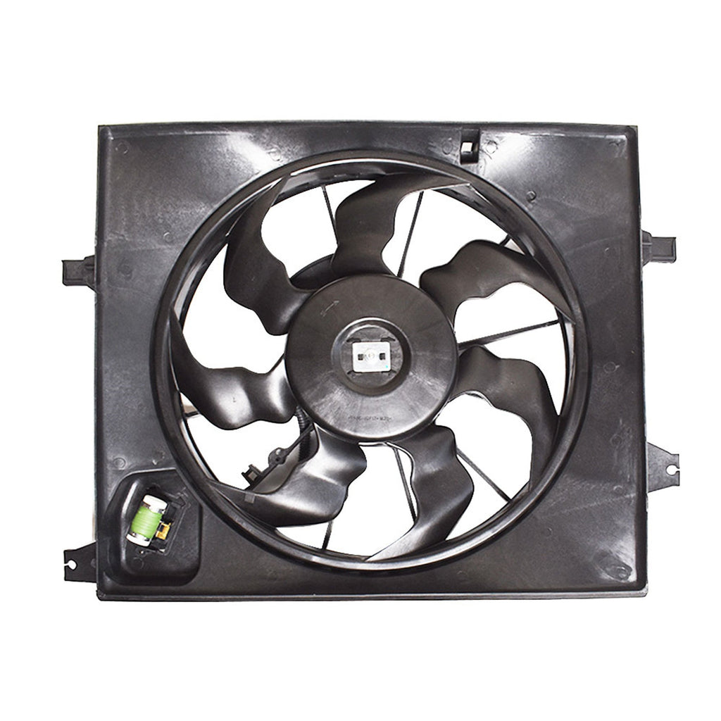 Engine Radiator Cooling Fan Assembly for 2010-2011 Kia Soul 2.0L Lab Work Auto