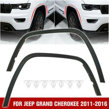 Load image into Gallery viewer, Fender Flares Front Left+Right Black For 2011-2017 Jeep Grand Cherokee-Lab Work Auto Parts-