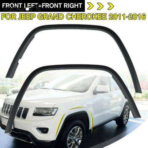 Fender Flares Front Left+Right Black For 2011-2017 Jeep Grand Cherokee-Lab Work Auto Parts-