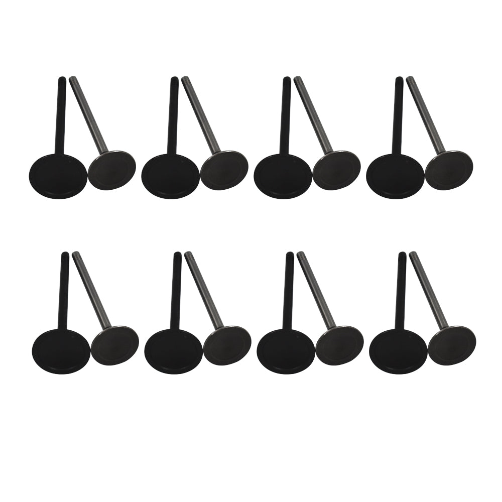 Fit For GM 2.0-2.2-2.4 ECOTEC DOHC  Set of 16 Intake Exhaust Engine Valves Lab Work Auto