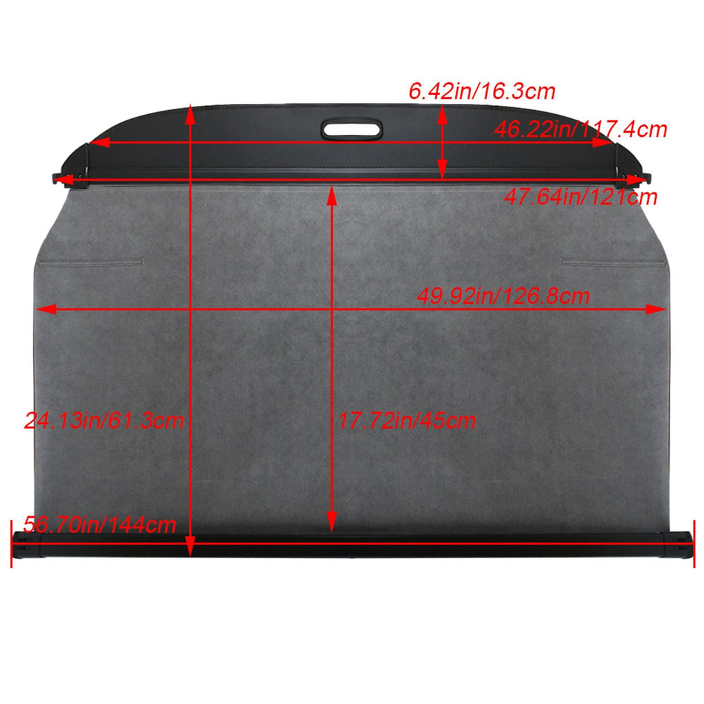 Fit For Kia Sorento 2016-2019 Trunk Cargo Luggage Security Shade Cover Shield Lab Work Auto