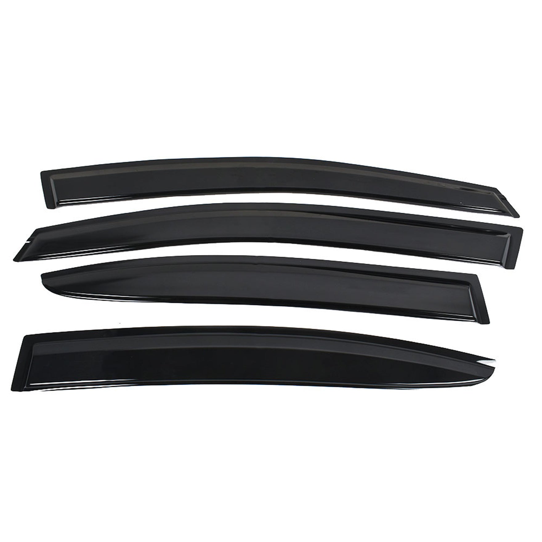 Fit For Subaru WRX STI 2015 2016 2017 2018 Window Visors Vent Deflectors 4Pc Set Lab Work Auto