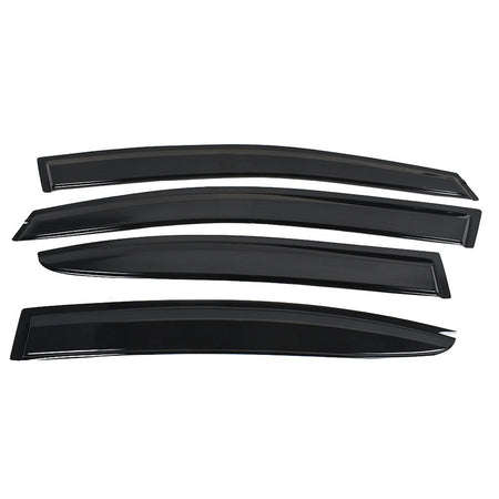 Fit For Subaru WRX STI 2015 2016 2017 2018 Window Visors Vent Deflectors 4Pc Set Lab Work Auto