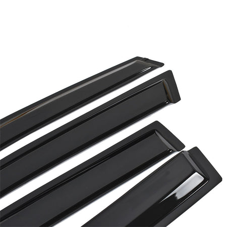 Fit For Subaru WRX STI 2015 2016 2017 2018 Window Visors Vent Deflectors 4Pc Set Lab Work Auto