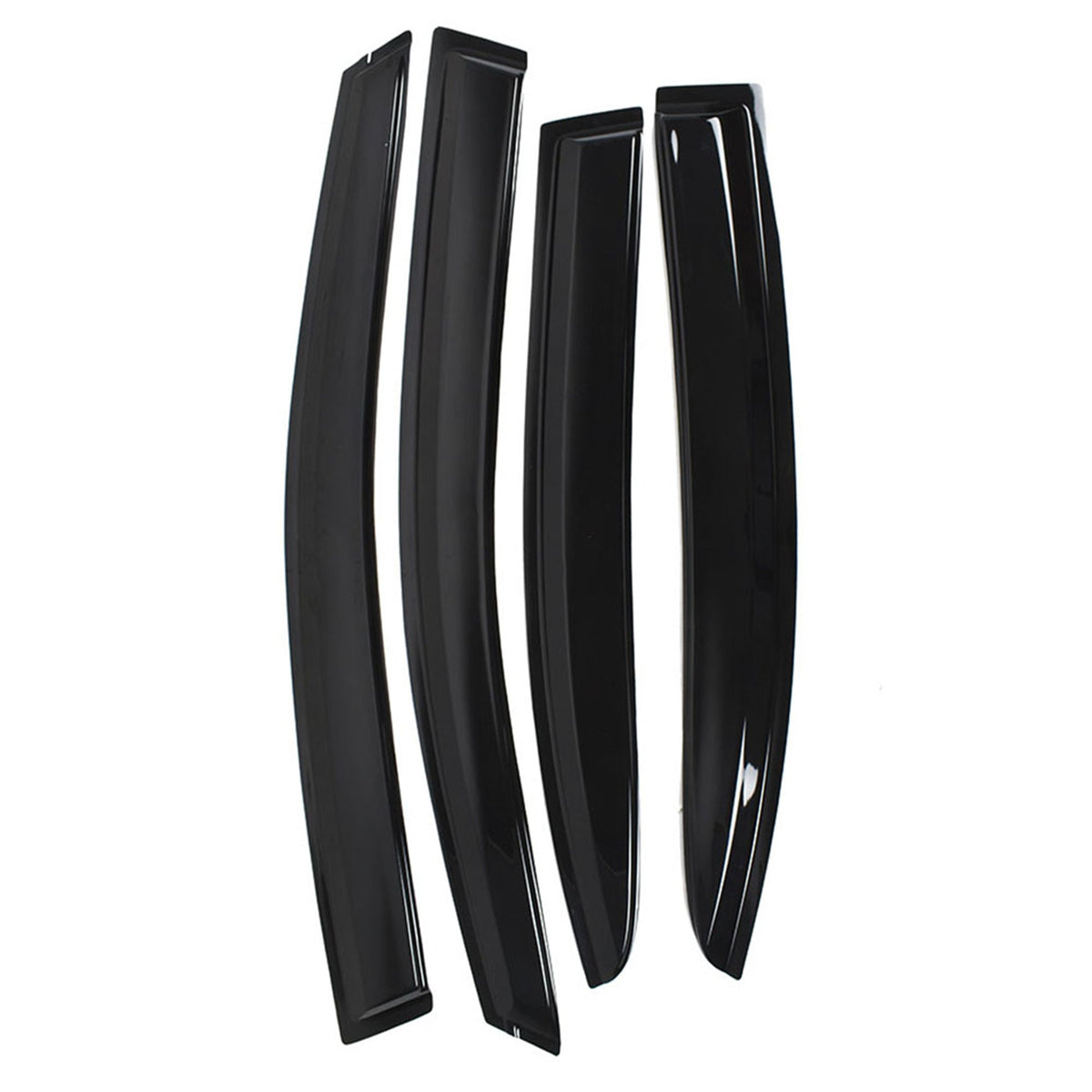 Fit For Subaru WRX STI 2015 2016 2017 2018 Window Visors Vent Deflectors 4Pc Set Lab Work Auto