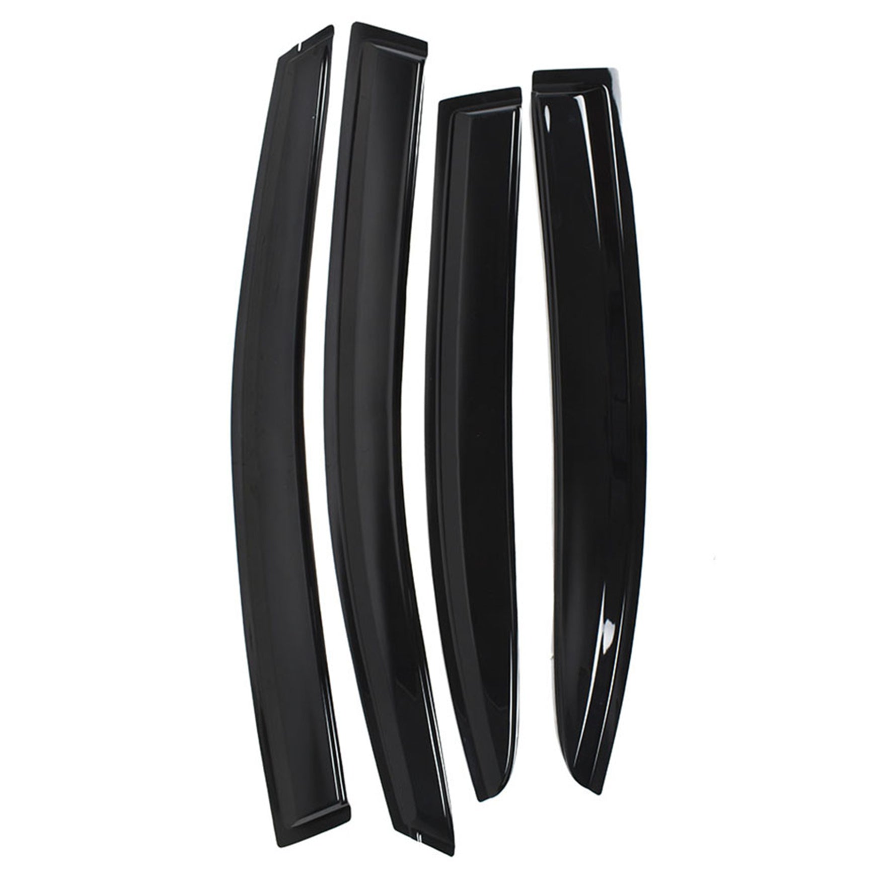 Fit For Subaru WRX STI 2015 2016 2017 2018 Window Visors Vent Deflectors 4Pc Set Lab Work Auto