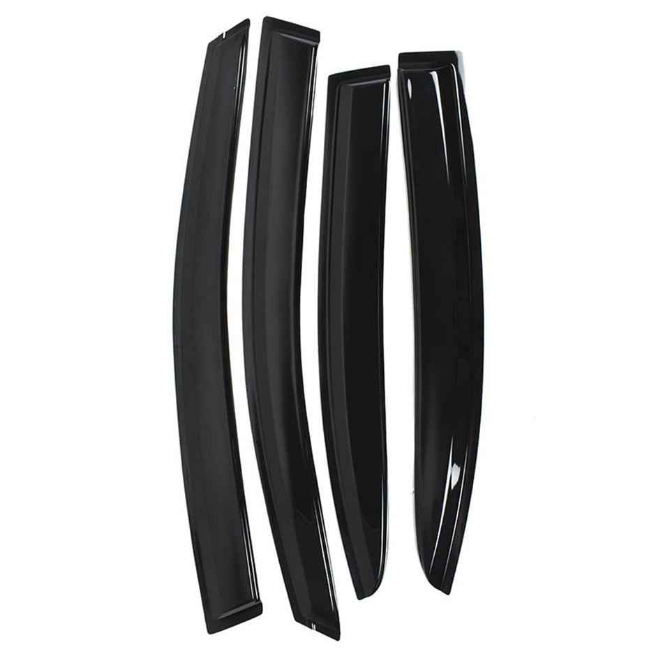 Fit For Subaru WRX STI 2015 2016 2017 2018 Window Visors Vent Deflectors 4Pc Set Lab Work Auto