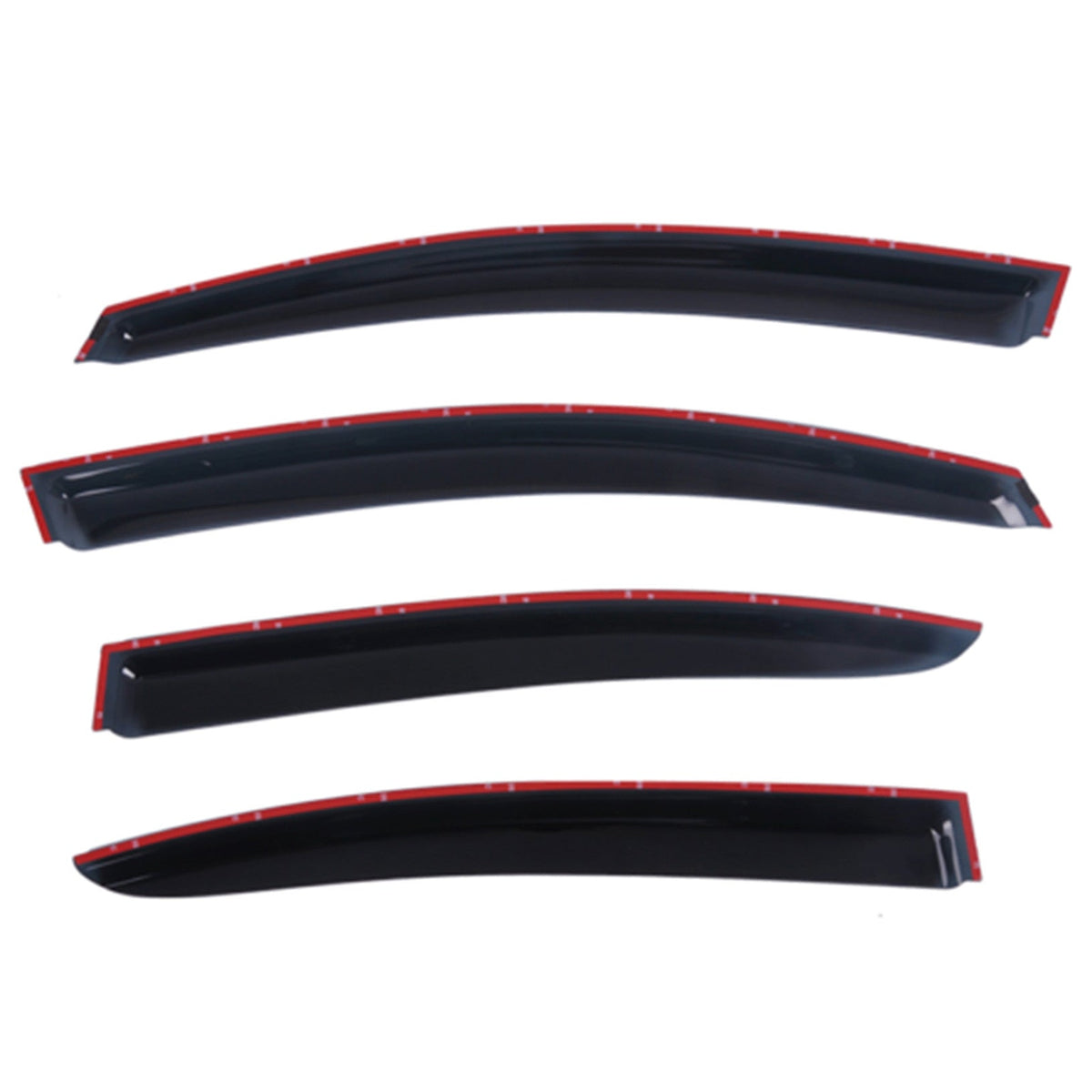 Fit For Subaru WRX STI 2015 2016 2017 2018 Window Visors Vent Deflectors 4Pc Set Lab Work Auto