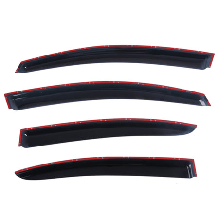 Fit For Subaru WRX STI 2015 2016 2017 2018 Window Visors Vent Deflectors 4Pc Set Lab Work Auto