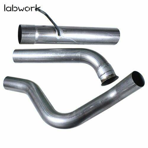 Fit for 03-05 Ford F-250 F-350 6.0L V8 V10 Powerstroke 4" Straight Pipe Exhaust-Lab Work Auto Parts-