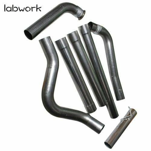 Fit for 03-05 Ford F-250 F-350 6.0L V8 V10 Powerstroke 4" Straight Pipe Exhaust-Lab Work Auto Parts-