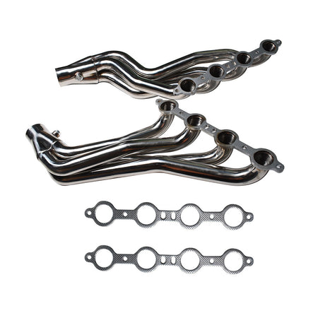 Fit for 82-92 Camaro Firebird Third Gen F-Body Stainless Steel Headers LS Swap Lab Work Auto