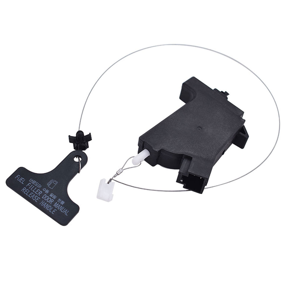 Fit for Santa Fe 13-18 Fuel Gas Filler Door Lock Release Actuator Handle Opener Lab Work Auto