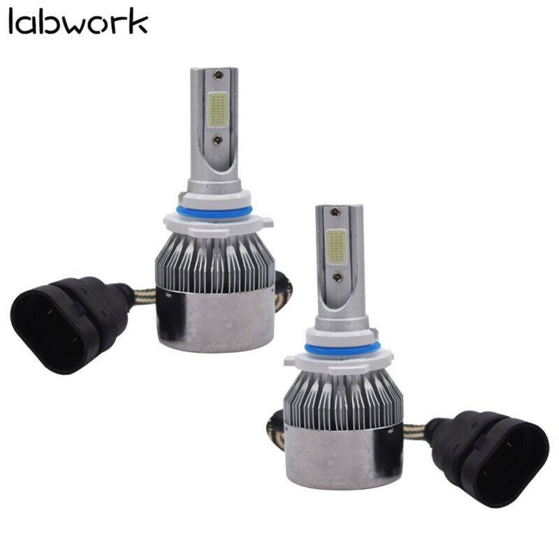 Fog Light Driving Bulbs 9006 2x HB4 8000K Ice Blue High Power LED HeadLights Kit Lab Work Auto