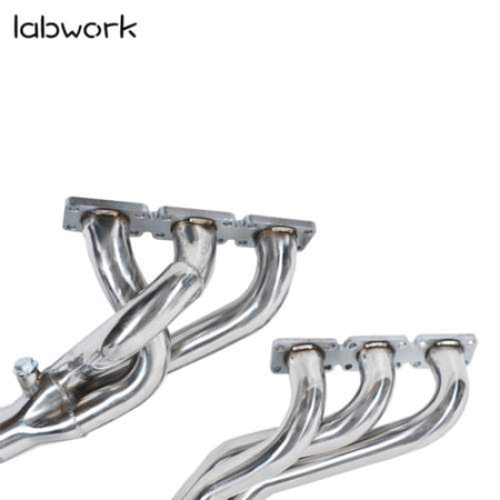 For 02-05 BMW E46 E39 Z4 2.5/2.8/3.0L L6 Performance Exhaust Manifold Headers Lab Work Auto