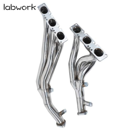 For 02-05 BMW E46 E39 Z4 2.5/2.8/3.0L L6 Performance Exhaust Manifold Headers Lab Work Auto