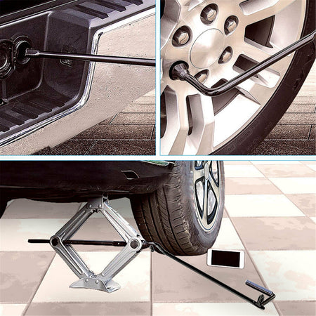 For 02-15 Dodge Ram 1500 Spare Tire Lug Wrench Tool for Jack Replacement Set Bag Lab Work Auto