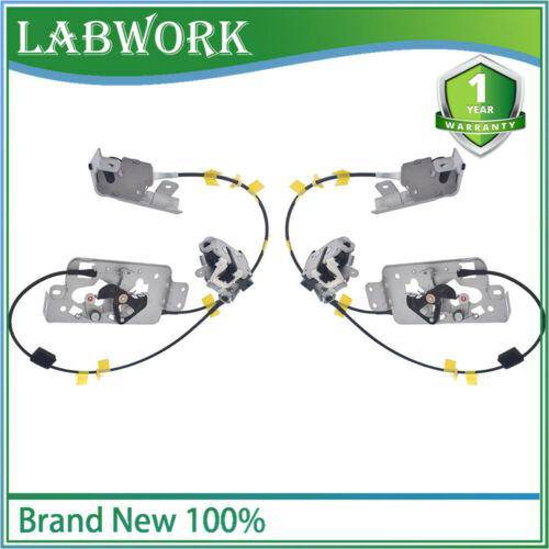 For 04-08 Ford F-150 Rear Side Door Latch & Cable fit Extended Cab Left & Right Lab Work Auto