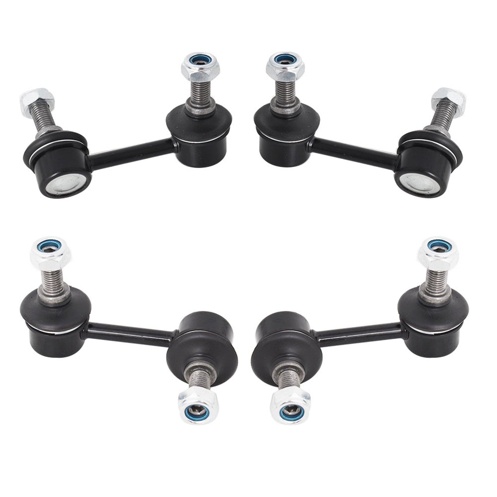 6pc Front Suspension Kit (Control Arms, Ball Joints, Sway Bar Links) For Honda Civic 06-11 - VAP